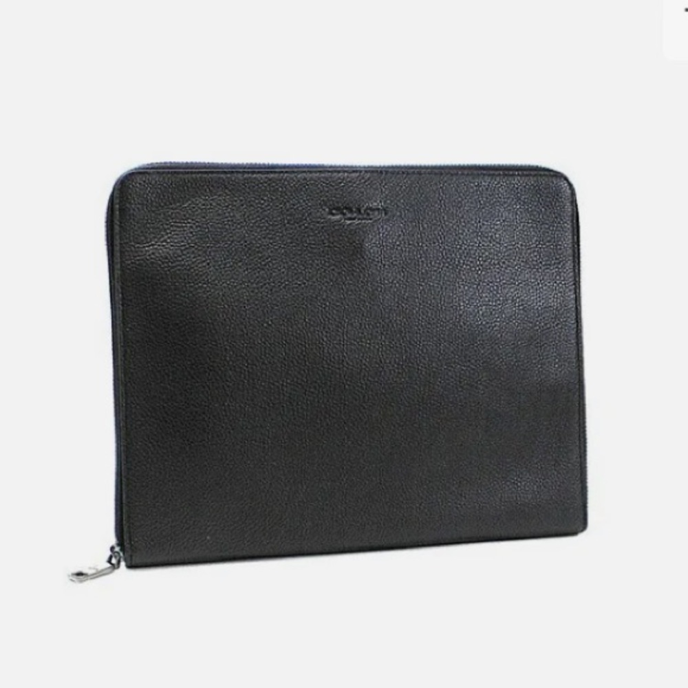 Coach Tech Case In Signature Canvas F25473 black